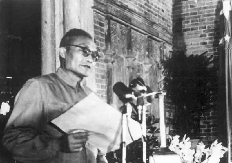 三自爱国运动发起人吴耀宗先生在全国政协会上发言